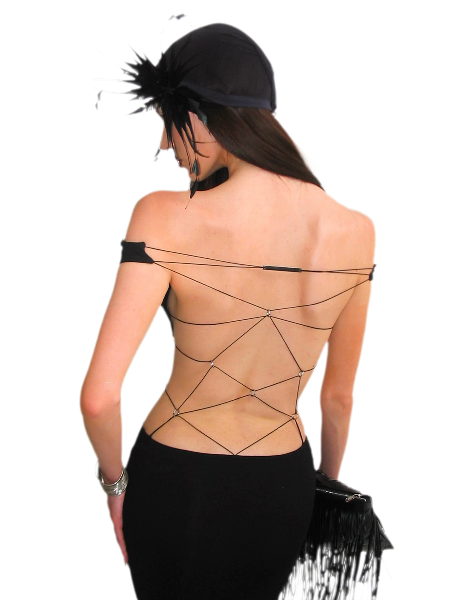 Back Tie Mermaid Dress
