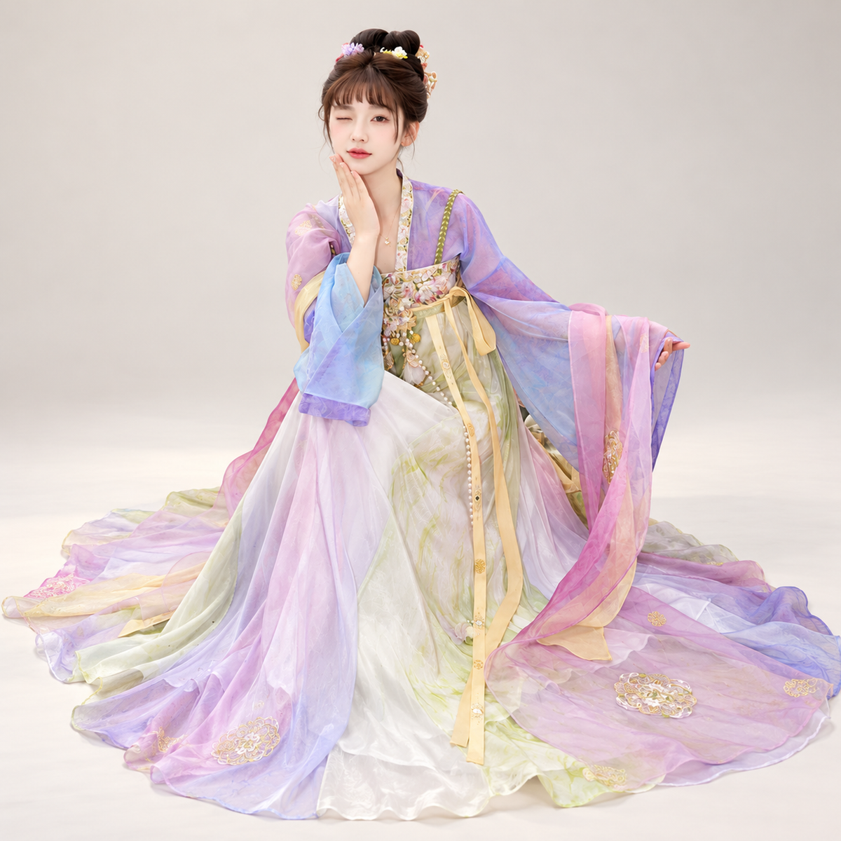 寻香三千-成都博物馆联名 Three Thousand Fragrances Tang-Style Chest-High