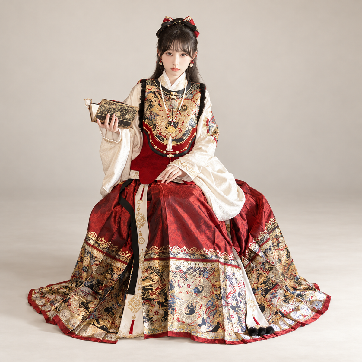 瑞龙启岁 Auspicious Dragon New Year Jacquard