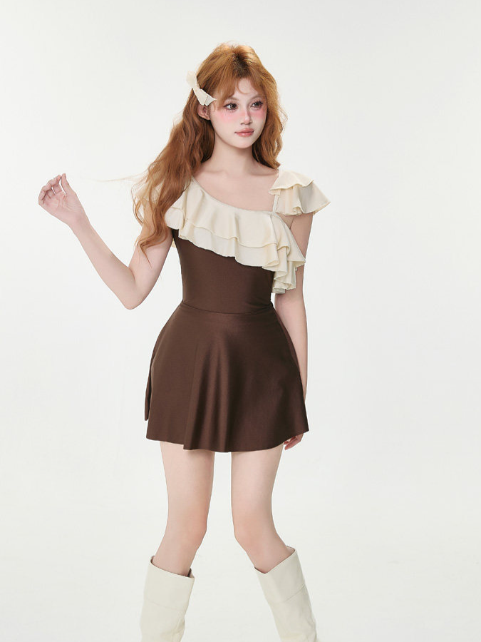 Layered Ruffle Swimsuit