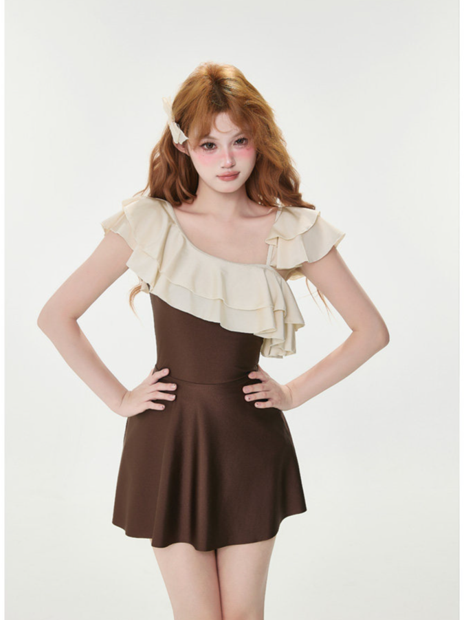 Layered Ruffle Swimsuit