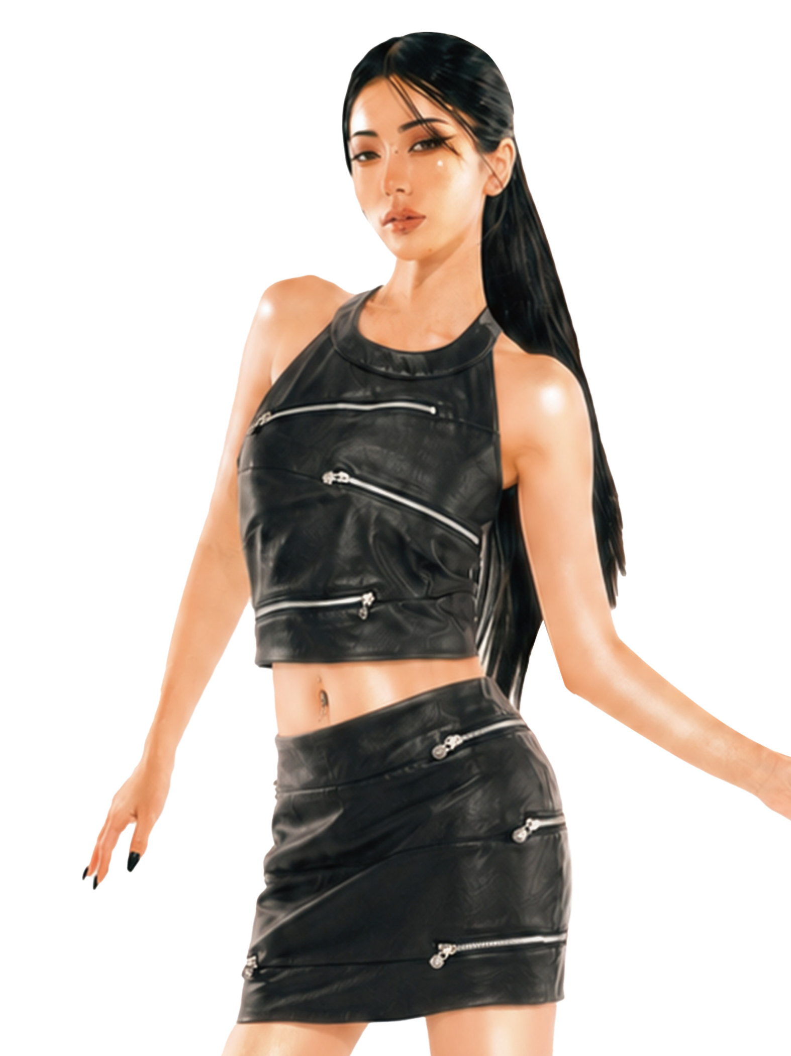 24ANS x UWA Halter Leather Set