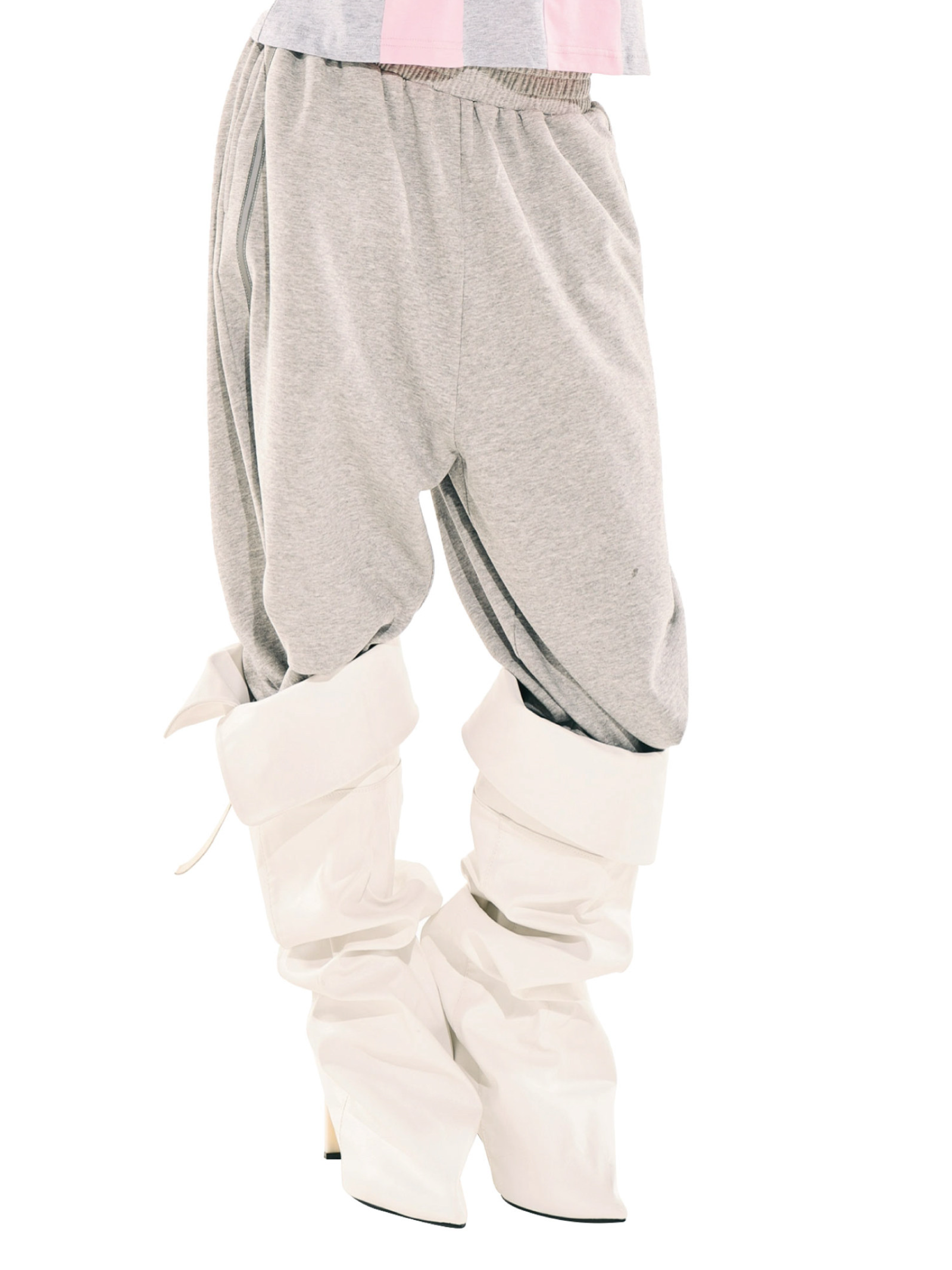 24ANS x UWA Wide-Leg Cropped Pants