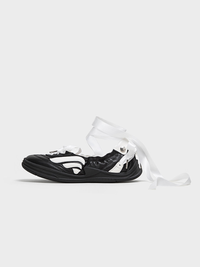 Ribbon Ballet Flat Shoes