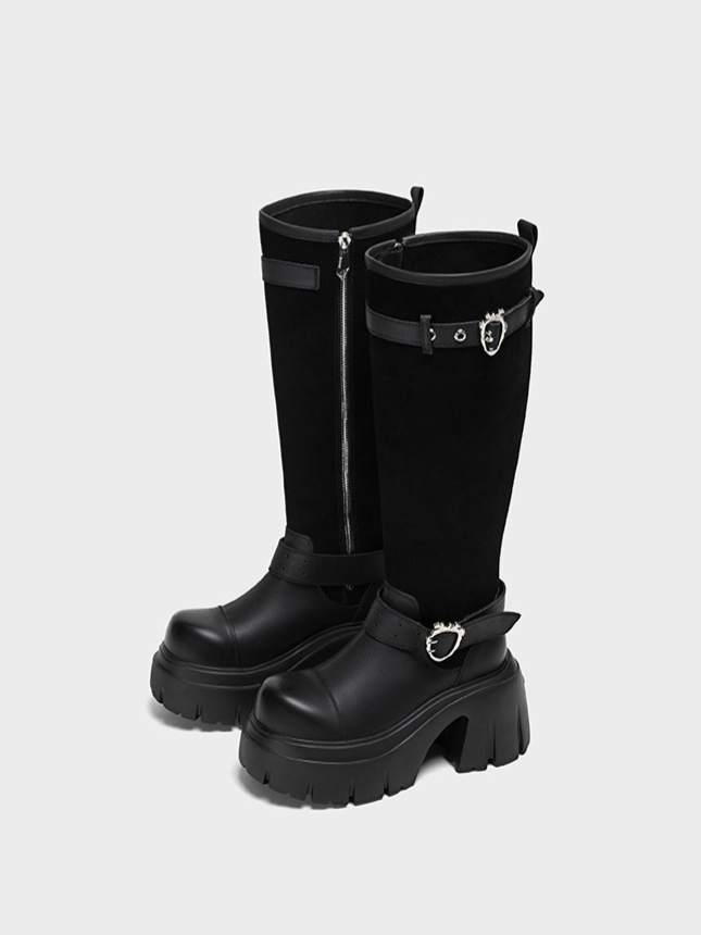 Thick Platform Knee Boots