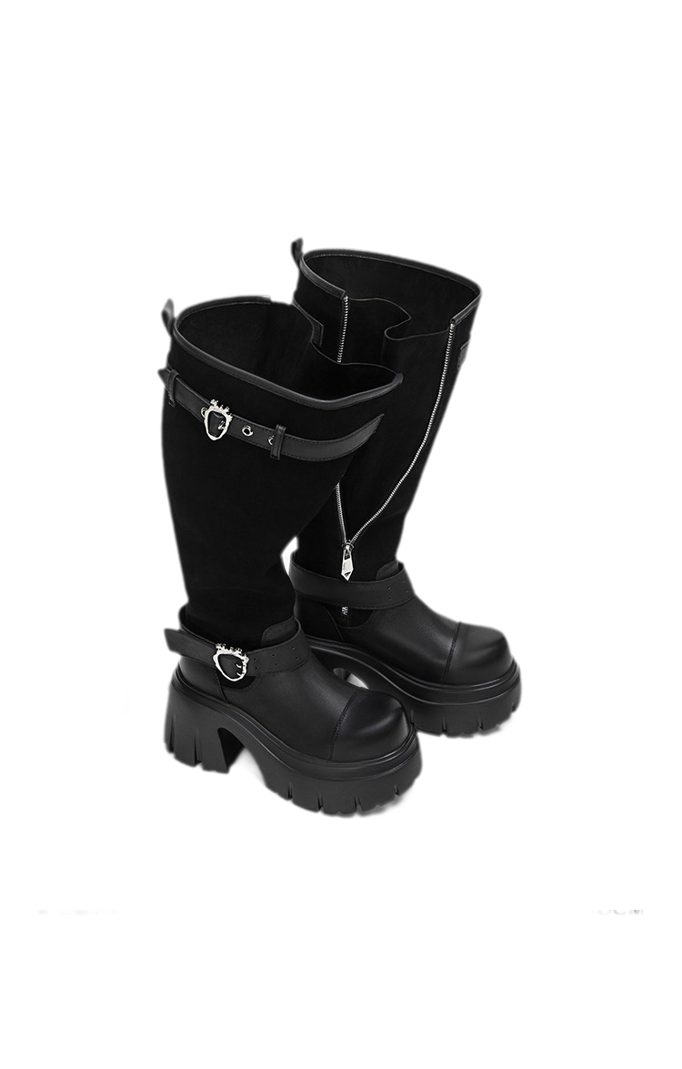 Thick Platform Knee Boots