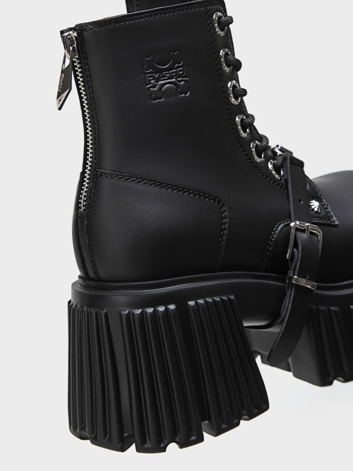 Gothic Platform Ankle Boots