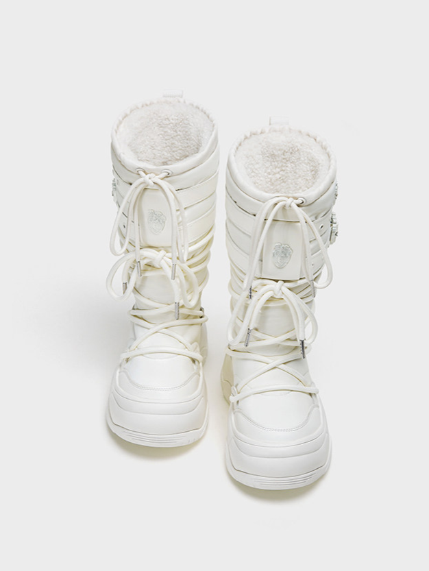 Insulated Platform Snow Boots