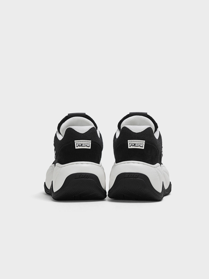 Suede Canvas Thick Sole Shoes