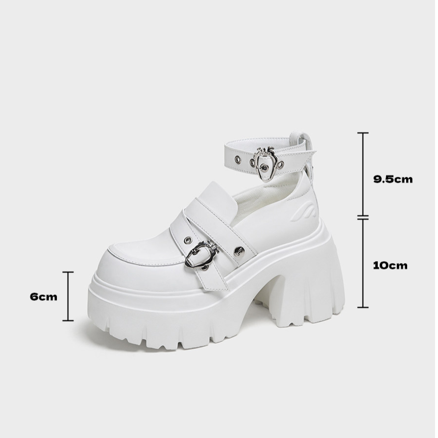Matte Platform Loafers