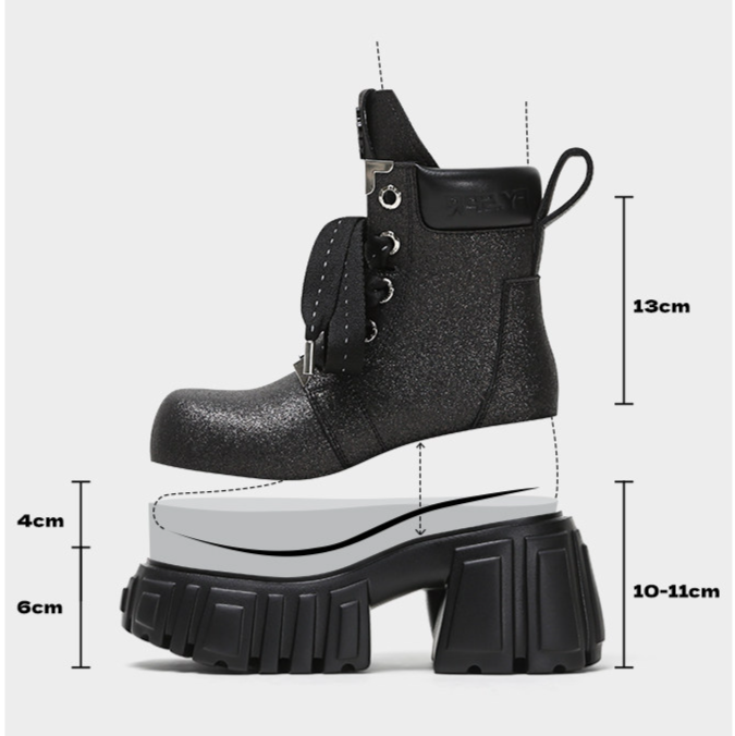 Platform Ankle Boots
