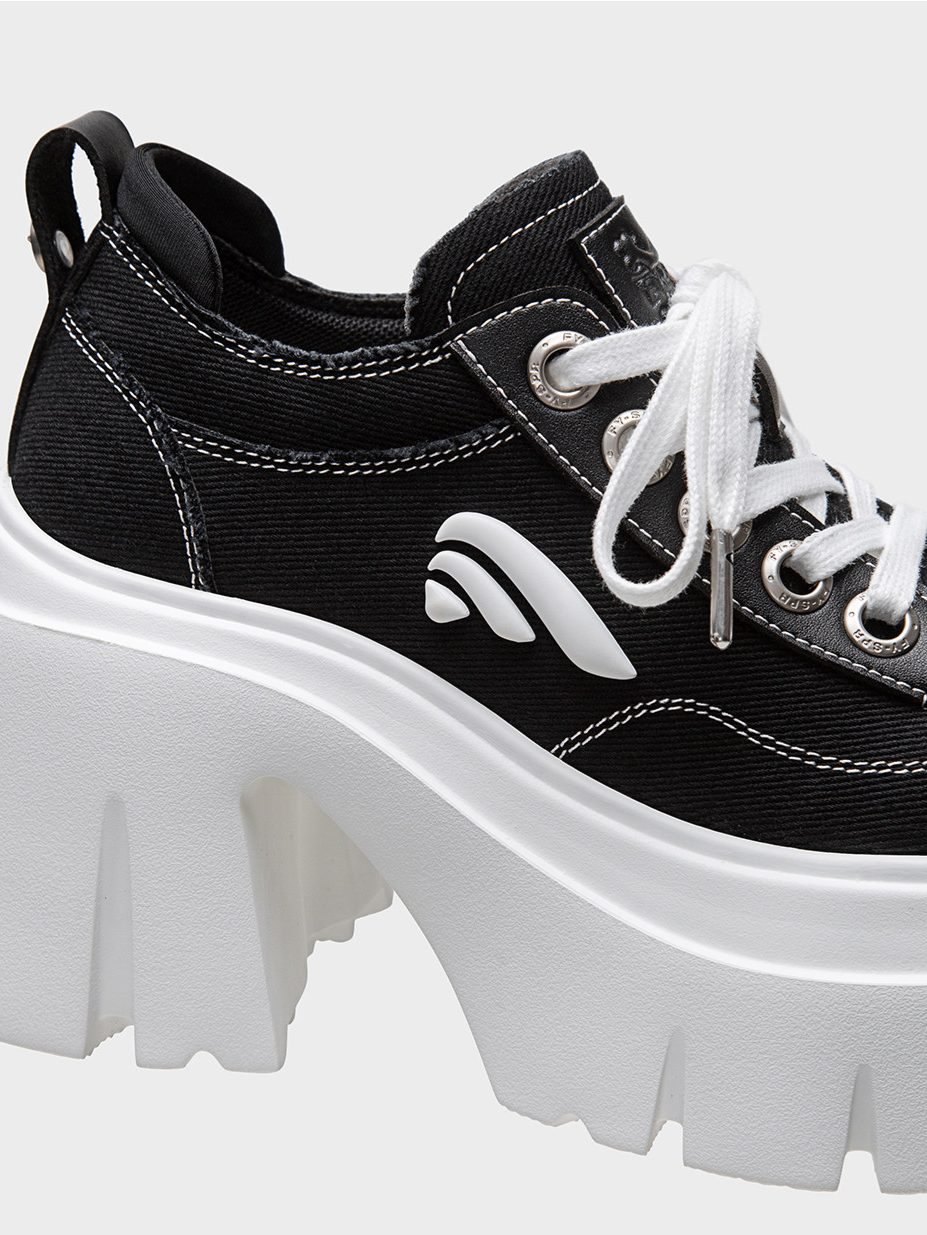 Chunky Platform Canvas Shoes