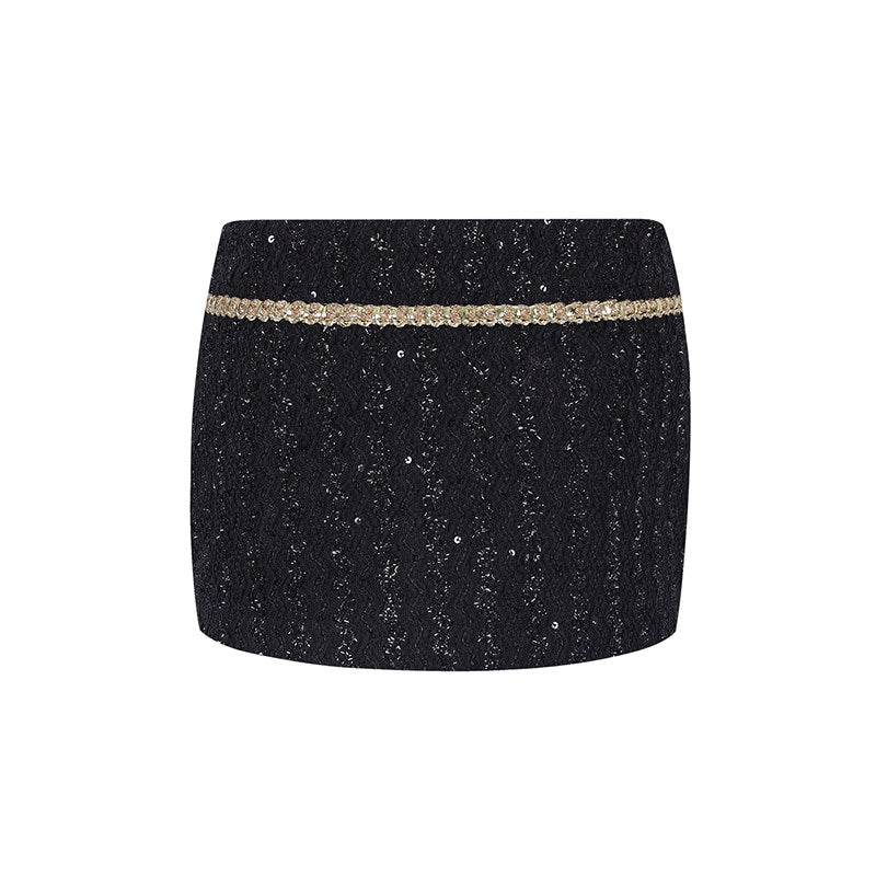 Tweed Mini Skirt