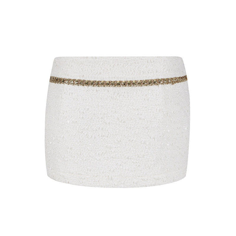 Tweed Mini Skirt