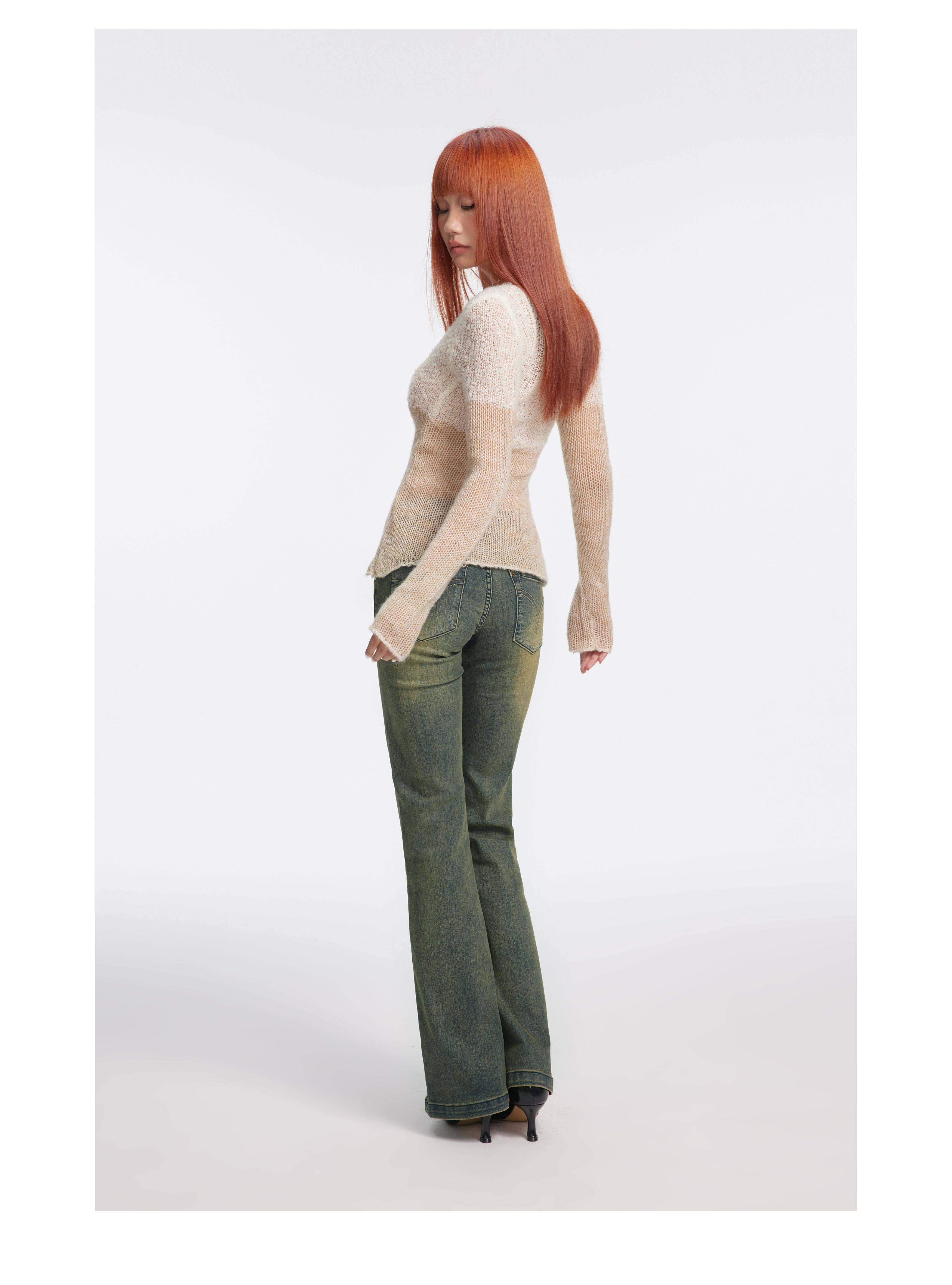 Vintage Micro-Flare Jeans