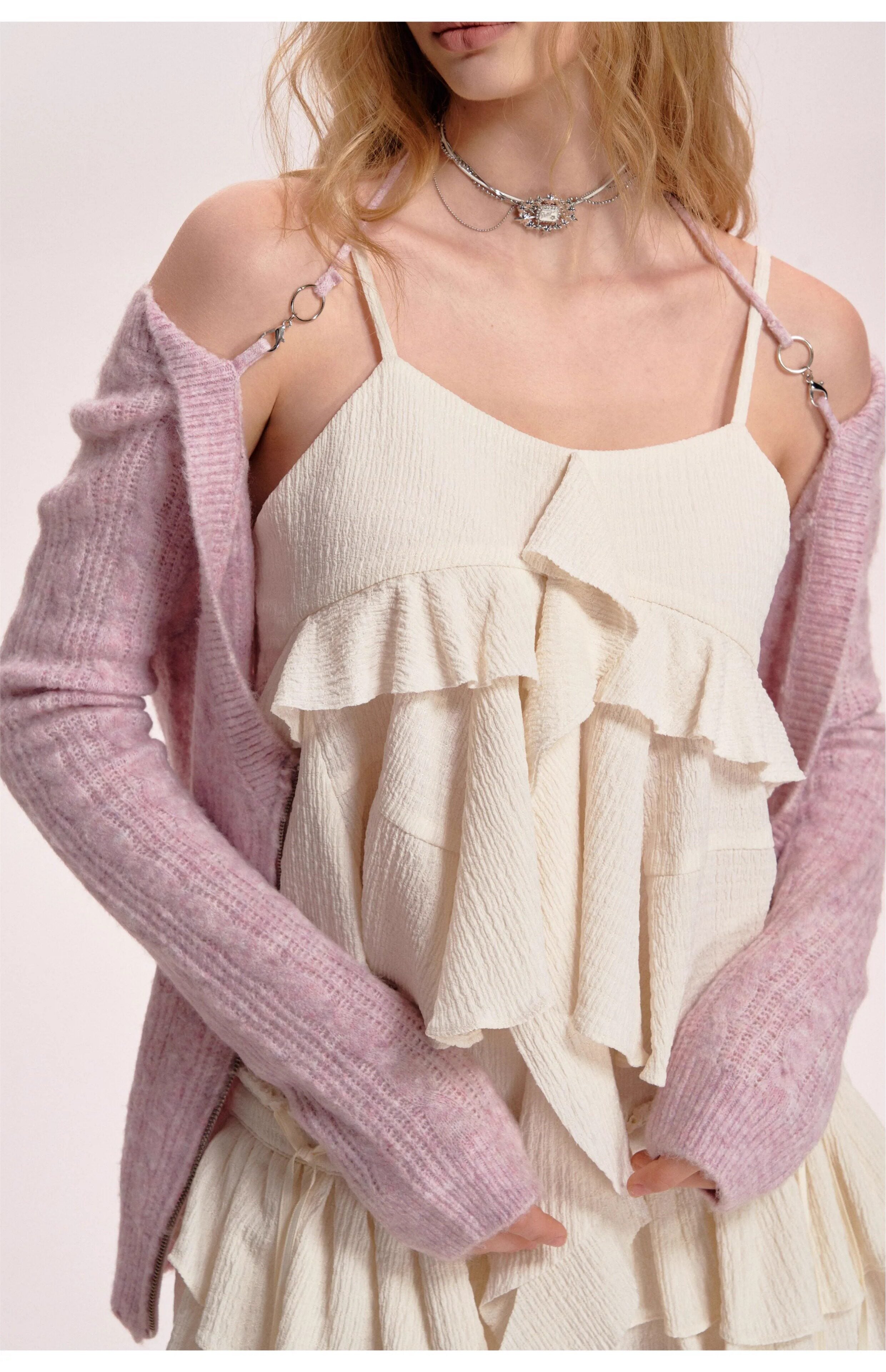 Reversible Knit Cardigan