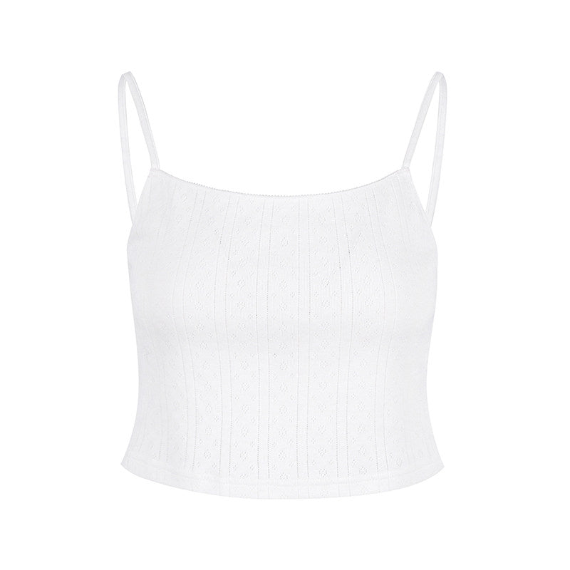 Floral Lace Trim Cami