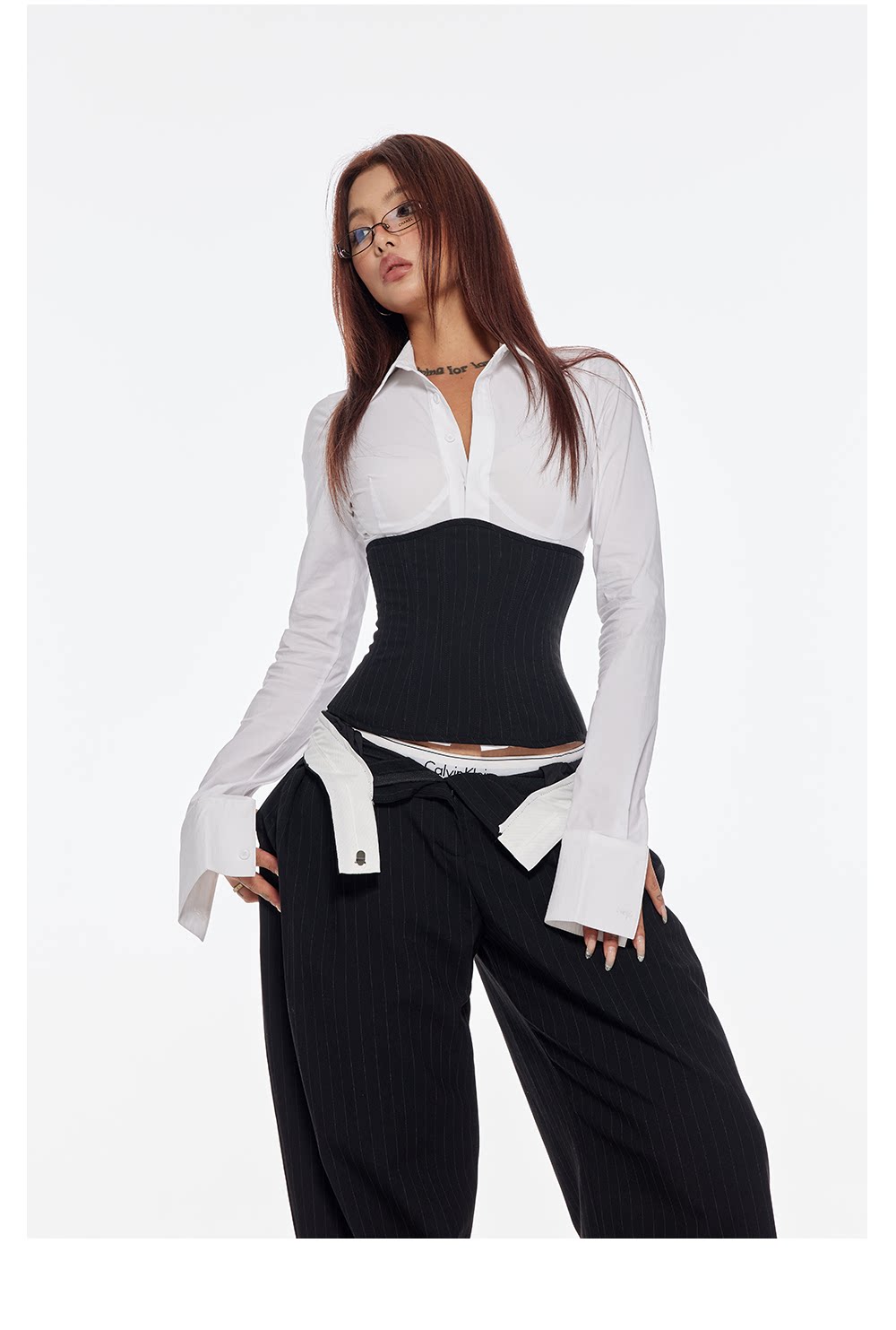 Corset Tie Shirt