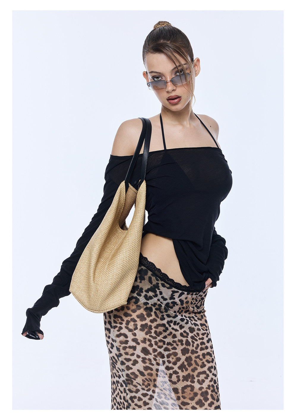 Sheer Off-Shoulder Top