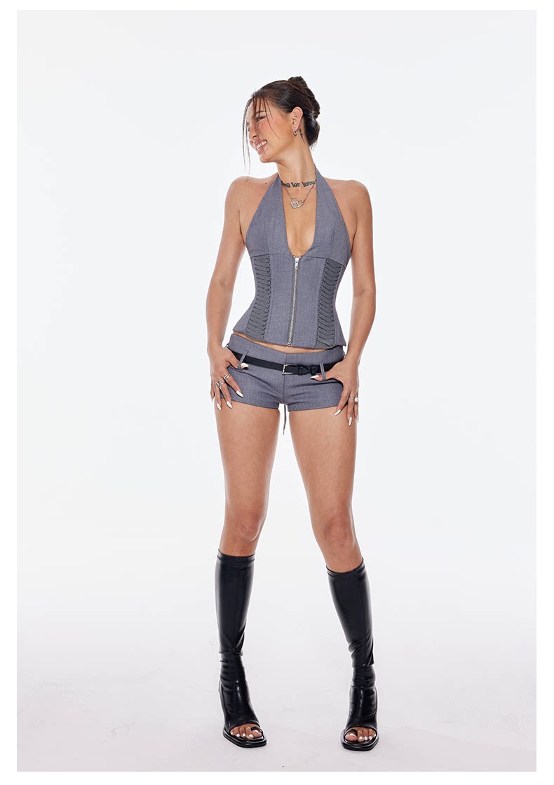 Corset Halter Bustier
