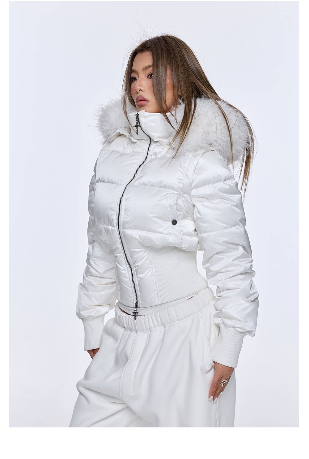 Fur Hood Down Jacket