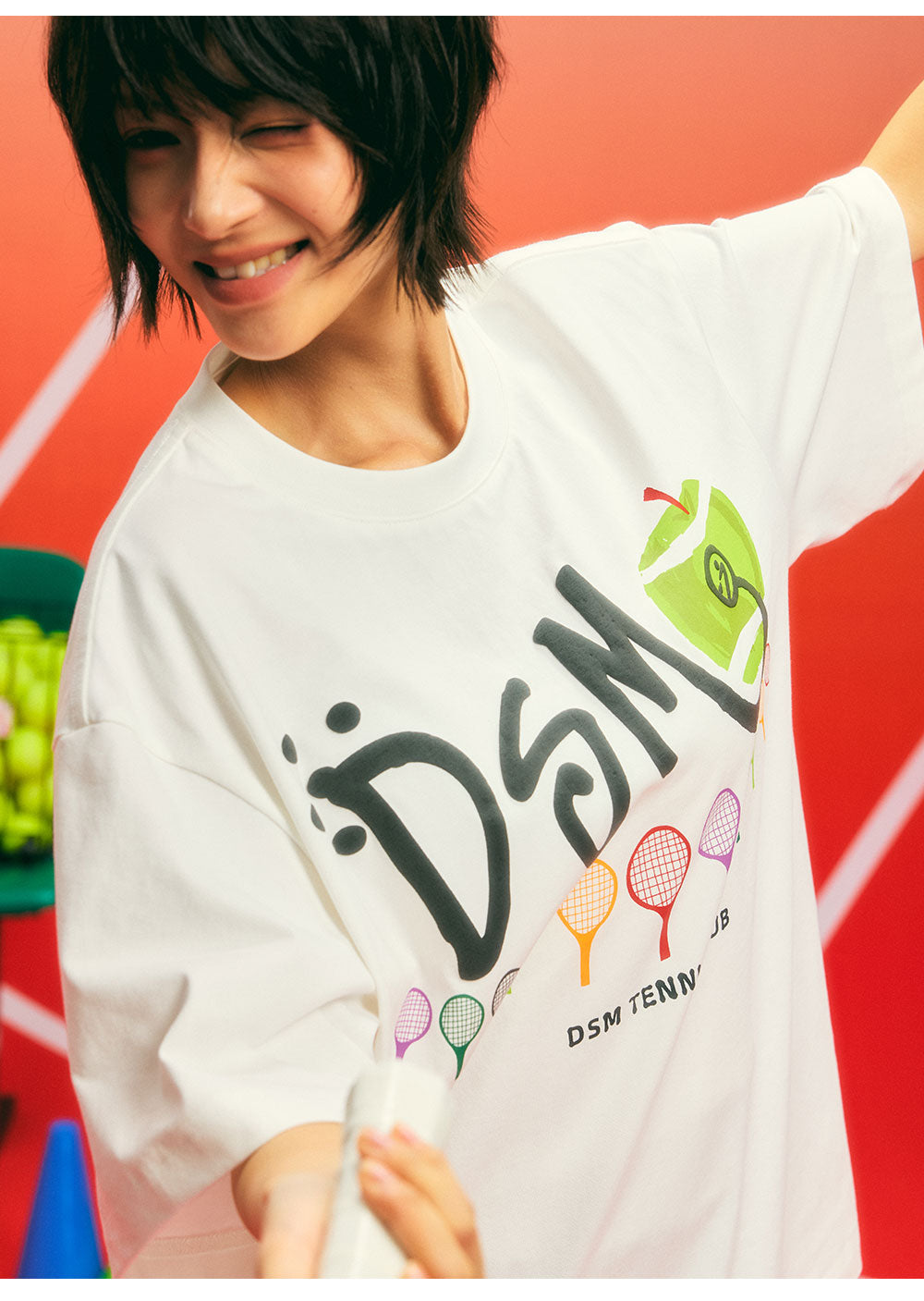 Cooling Graphic Tennis T-Shirt