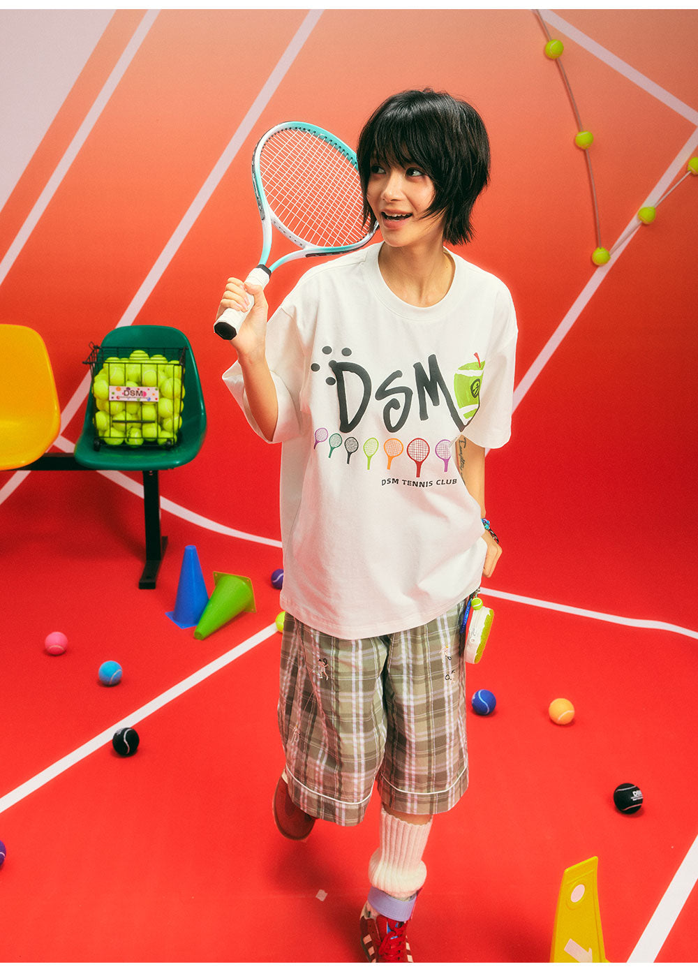 Cooling Graphic Tennis T-Shirt