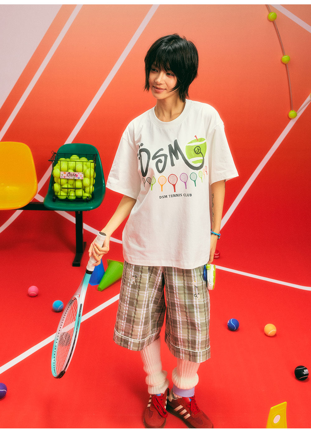 Cooling Graphic Tennis T-Shirt