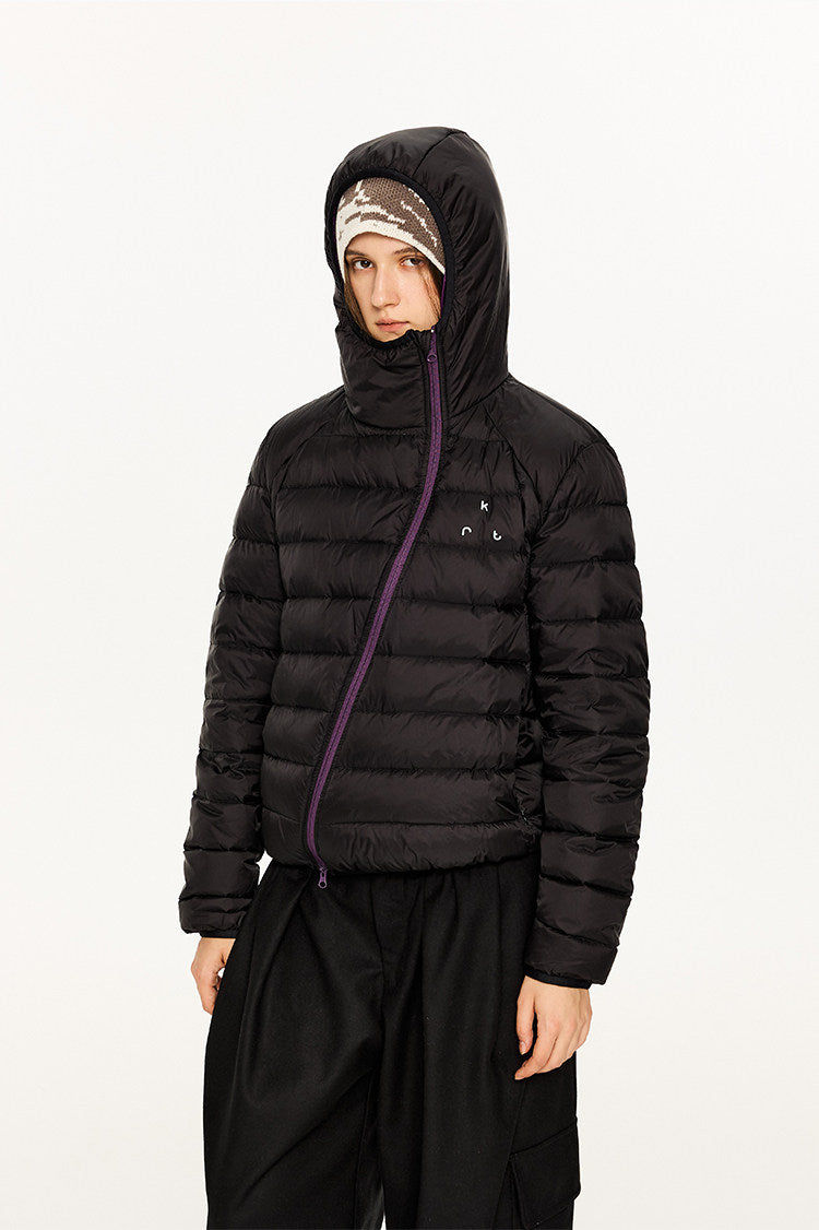 Lightweight Quilted Hooded Puffer Jacket