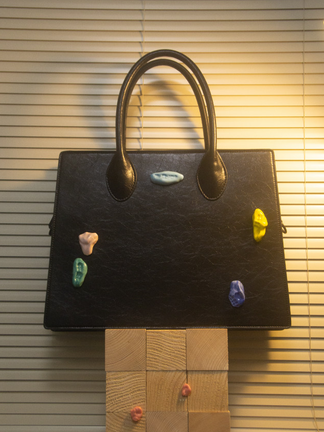 Handmade Ceramic Structured Tote Bag