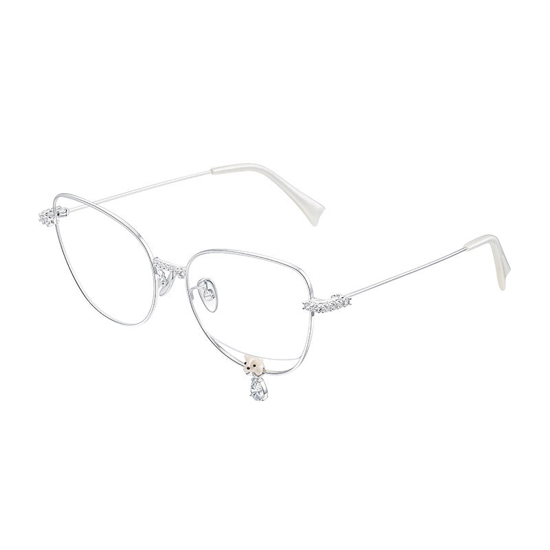 Jeweled Charm Statement Eyewear