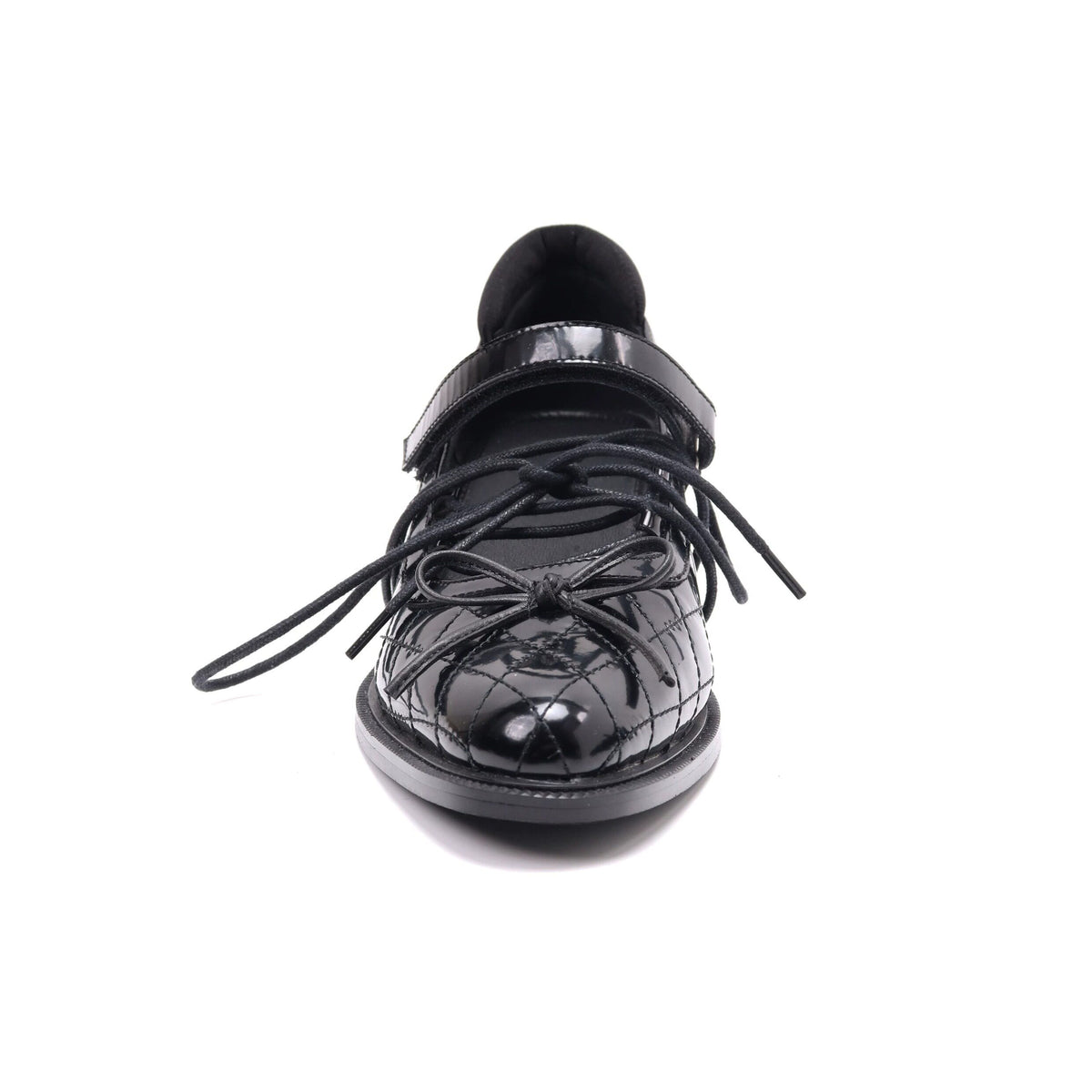 Zapatos Mary Jane acolchados con cordones
