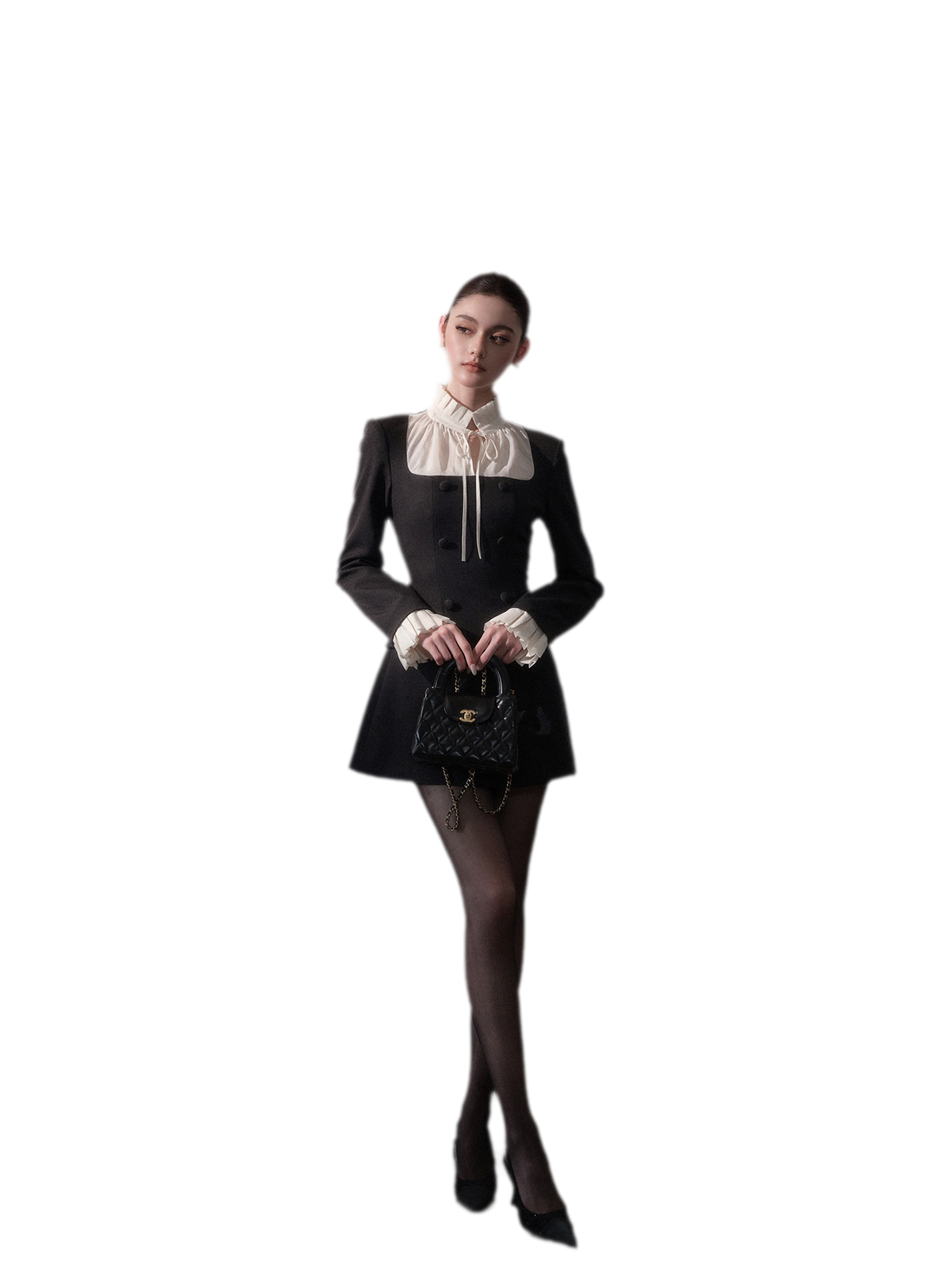Tailored Hepburn Suit Dress