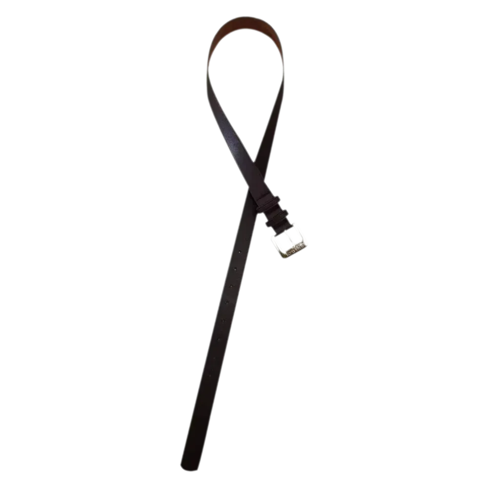 Wide Metal Letter Belt
