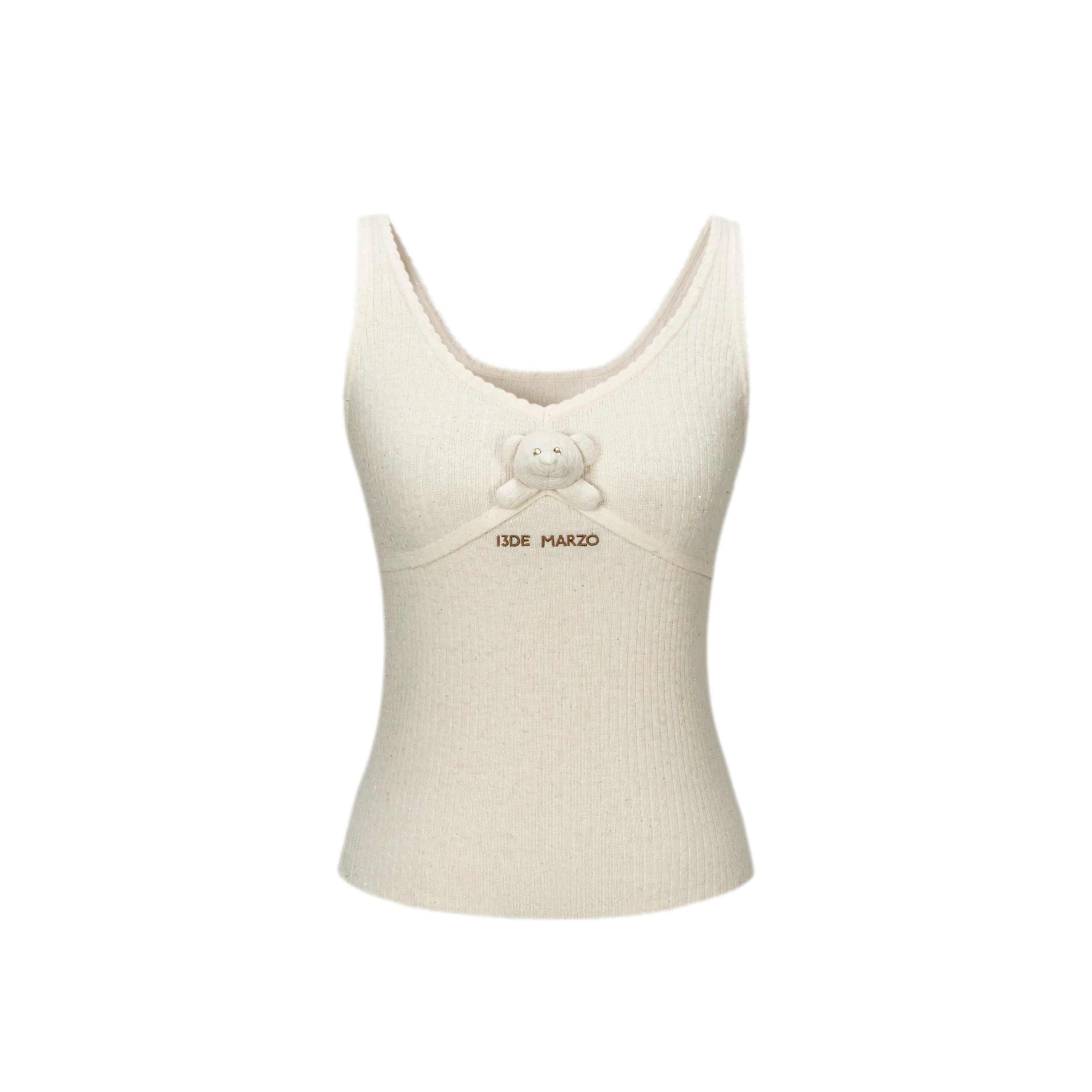 Mini Bear Sequin Camisole
