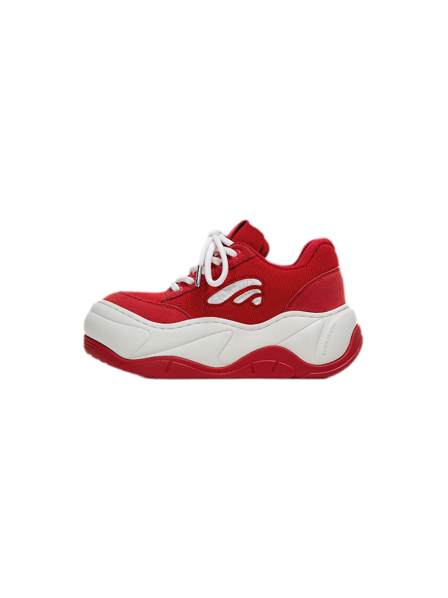 Red Platform Sneakers