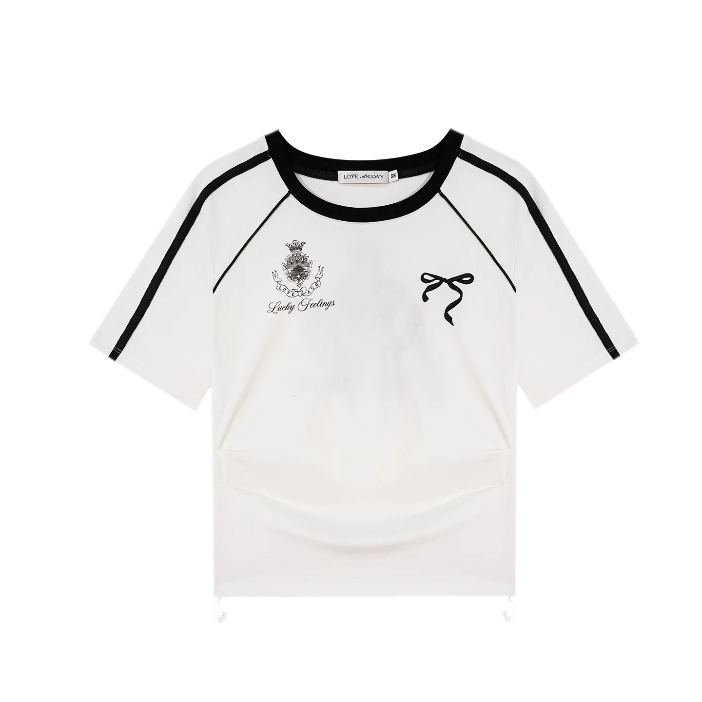 Embroidered Crop T-shirt