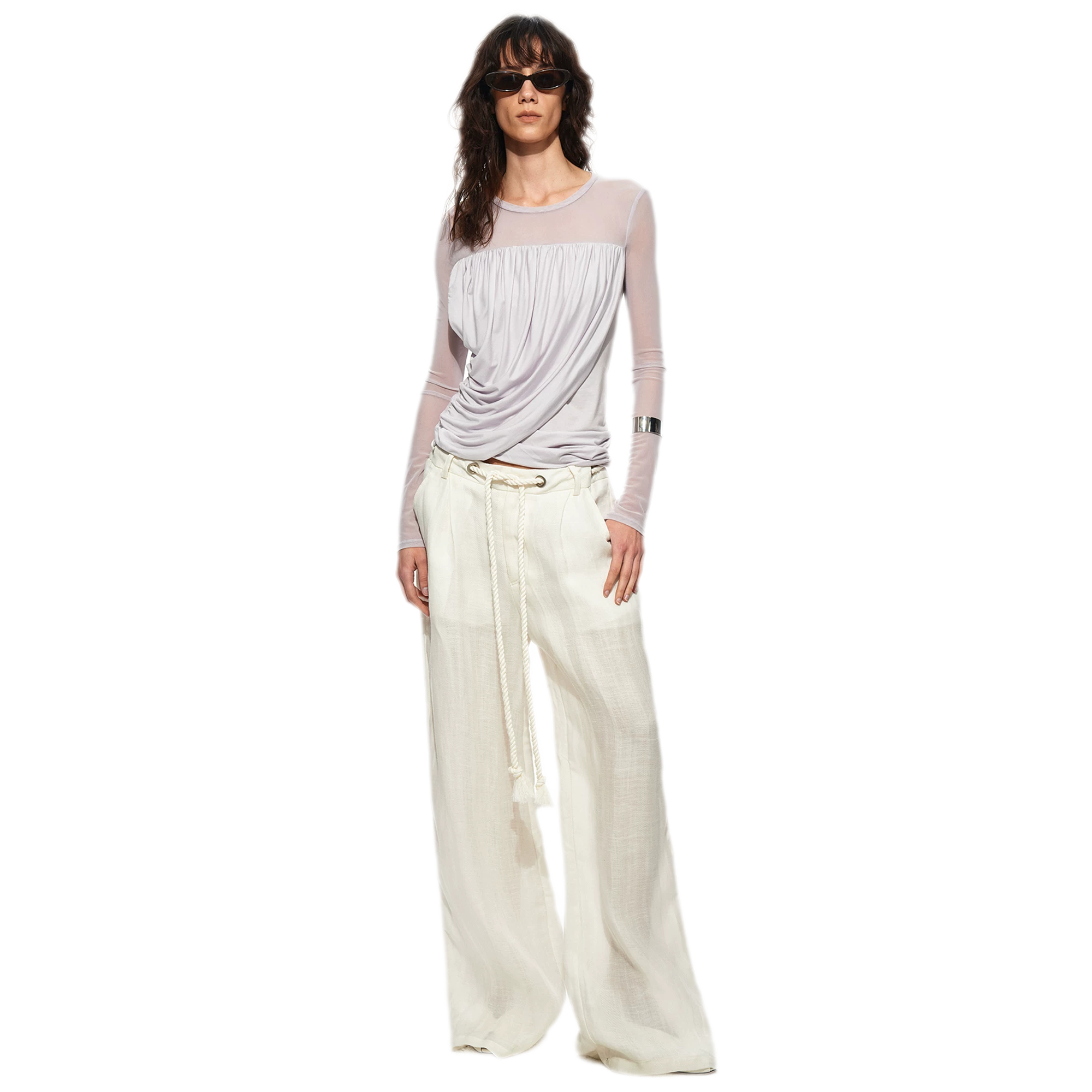 Linen Tencel Relaxed Pants