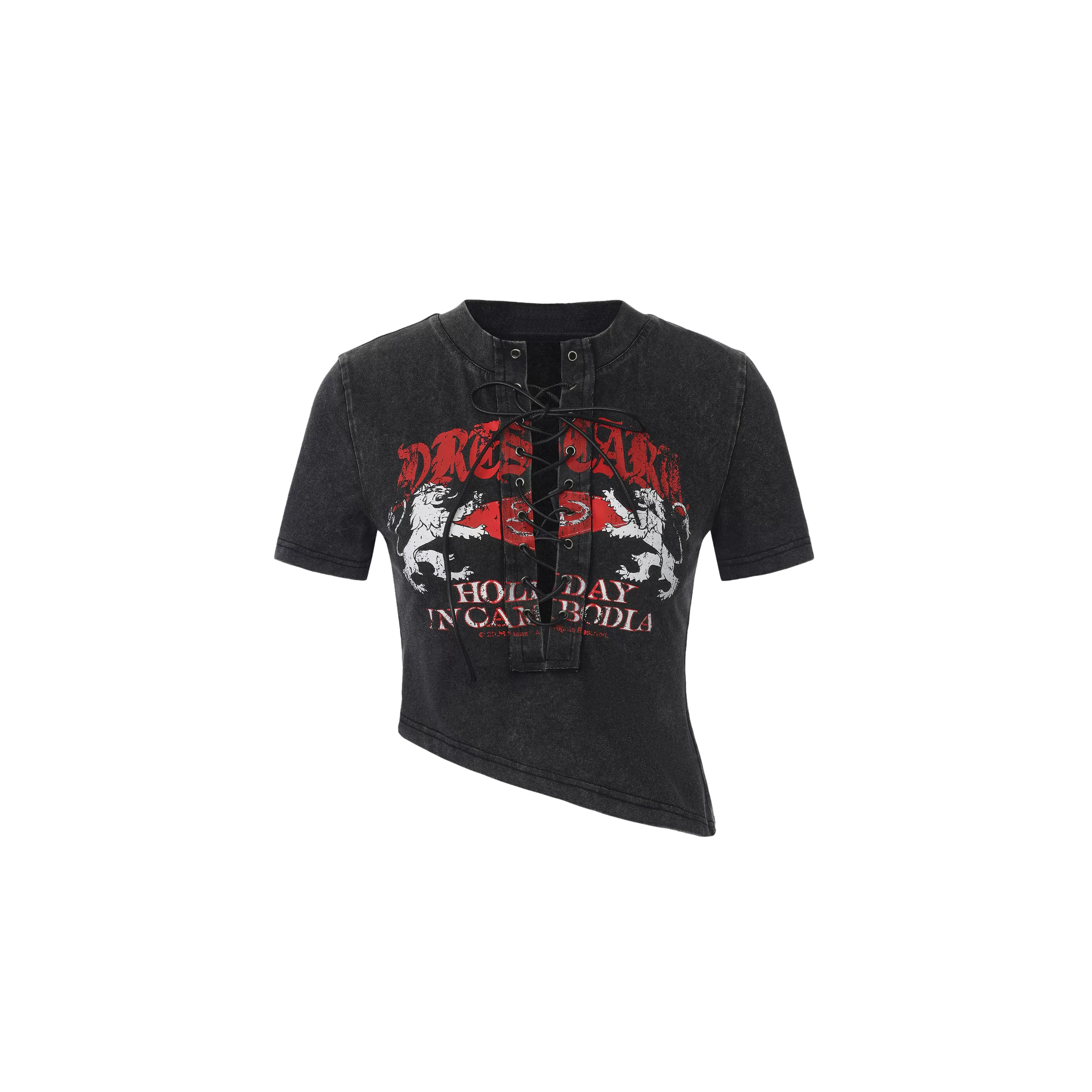 Punk Grunge Washed T-shirt