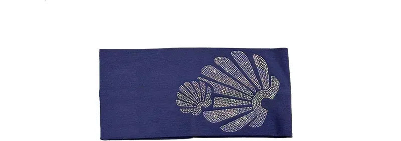Rhinestone Cotton Headband