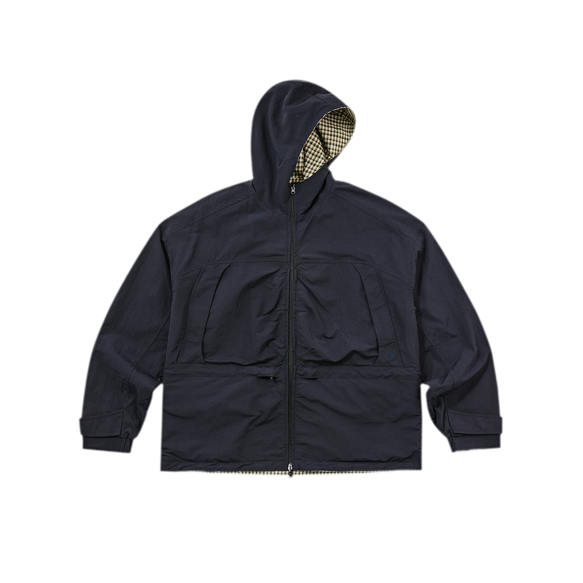 Reversible Hooded Windproof Jacket