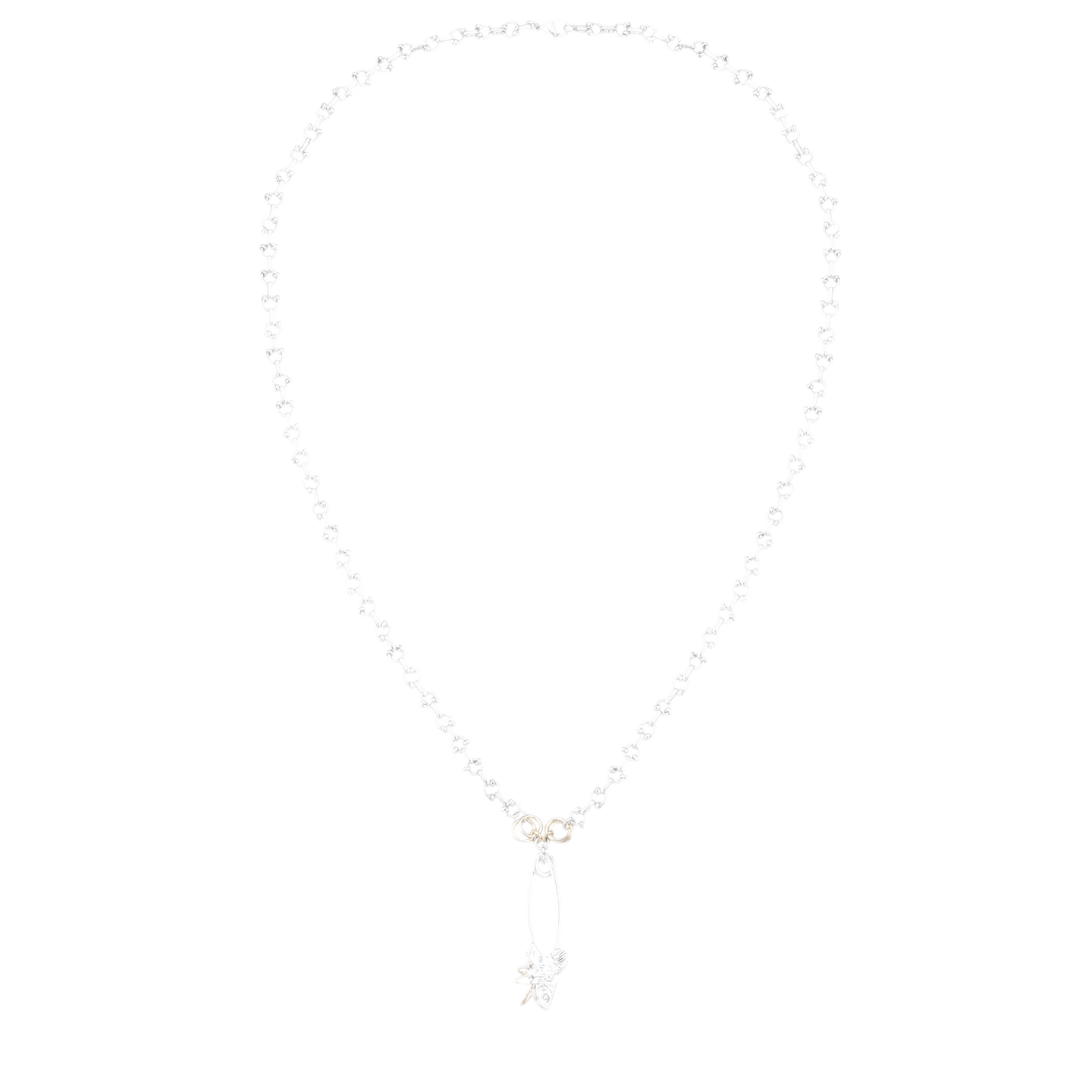 Punk Fishbone Necklace