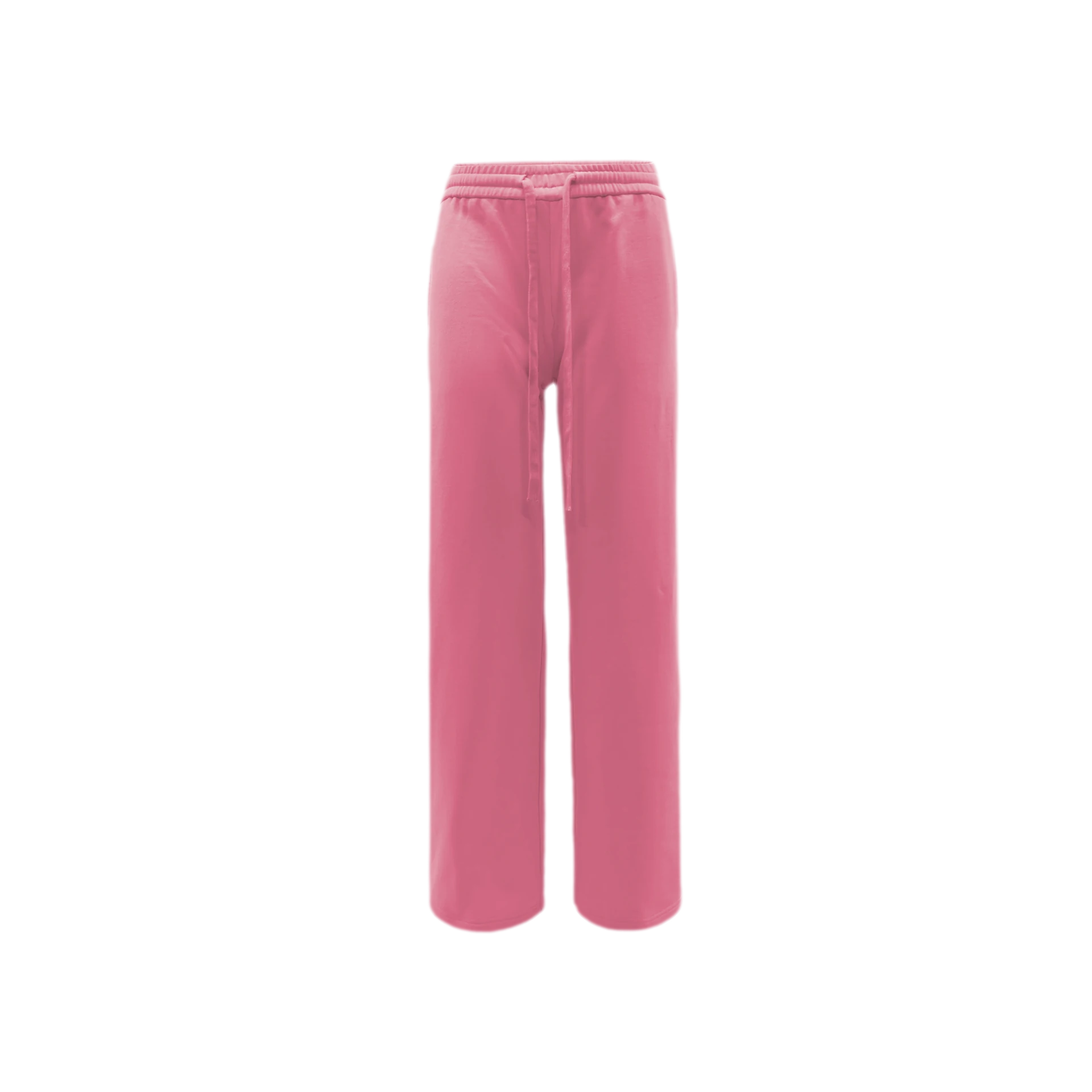 Low-Rise Wide-Leg Loose Sweatpants