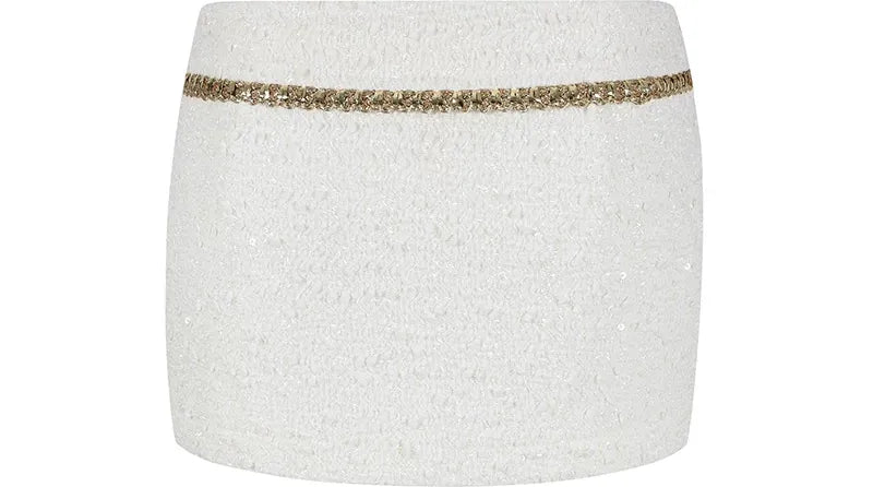 Tweed Mini Skirt