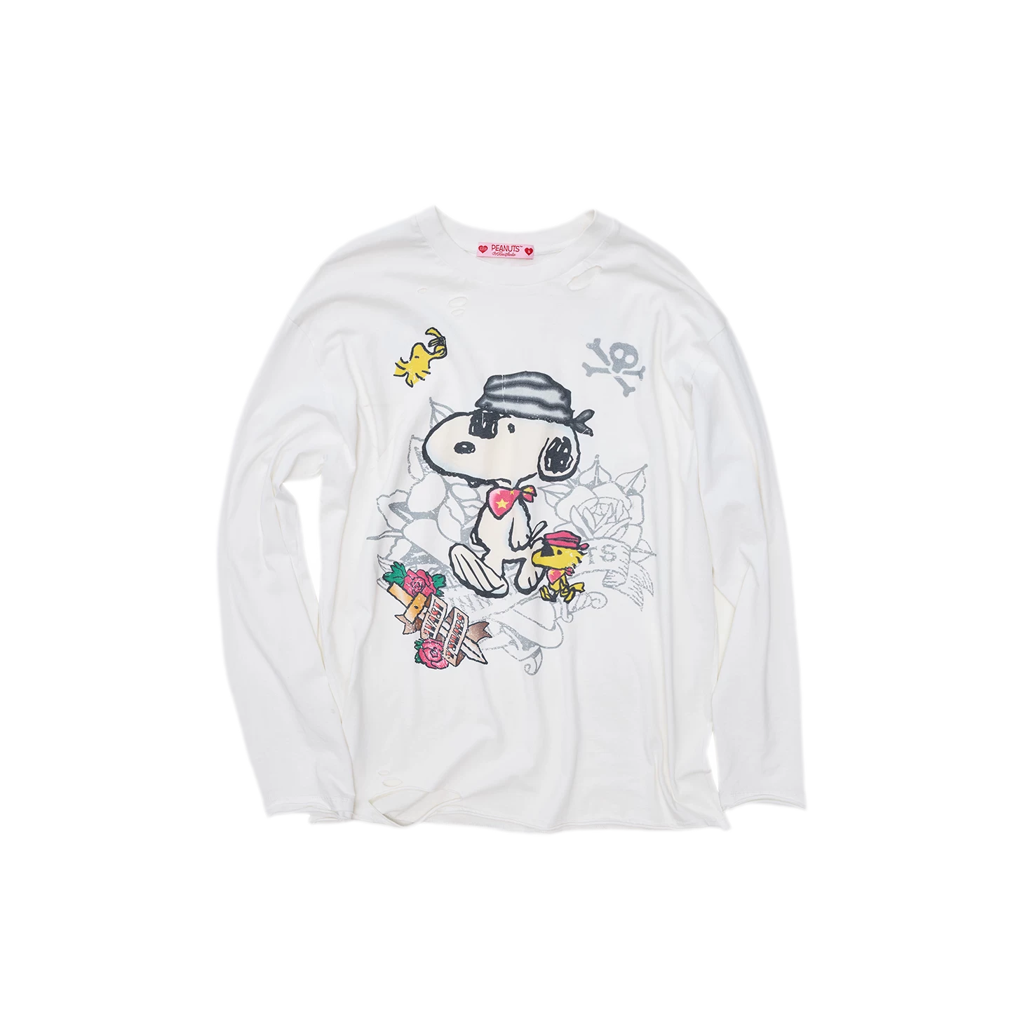 Vintage Washed Print T-Shirt