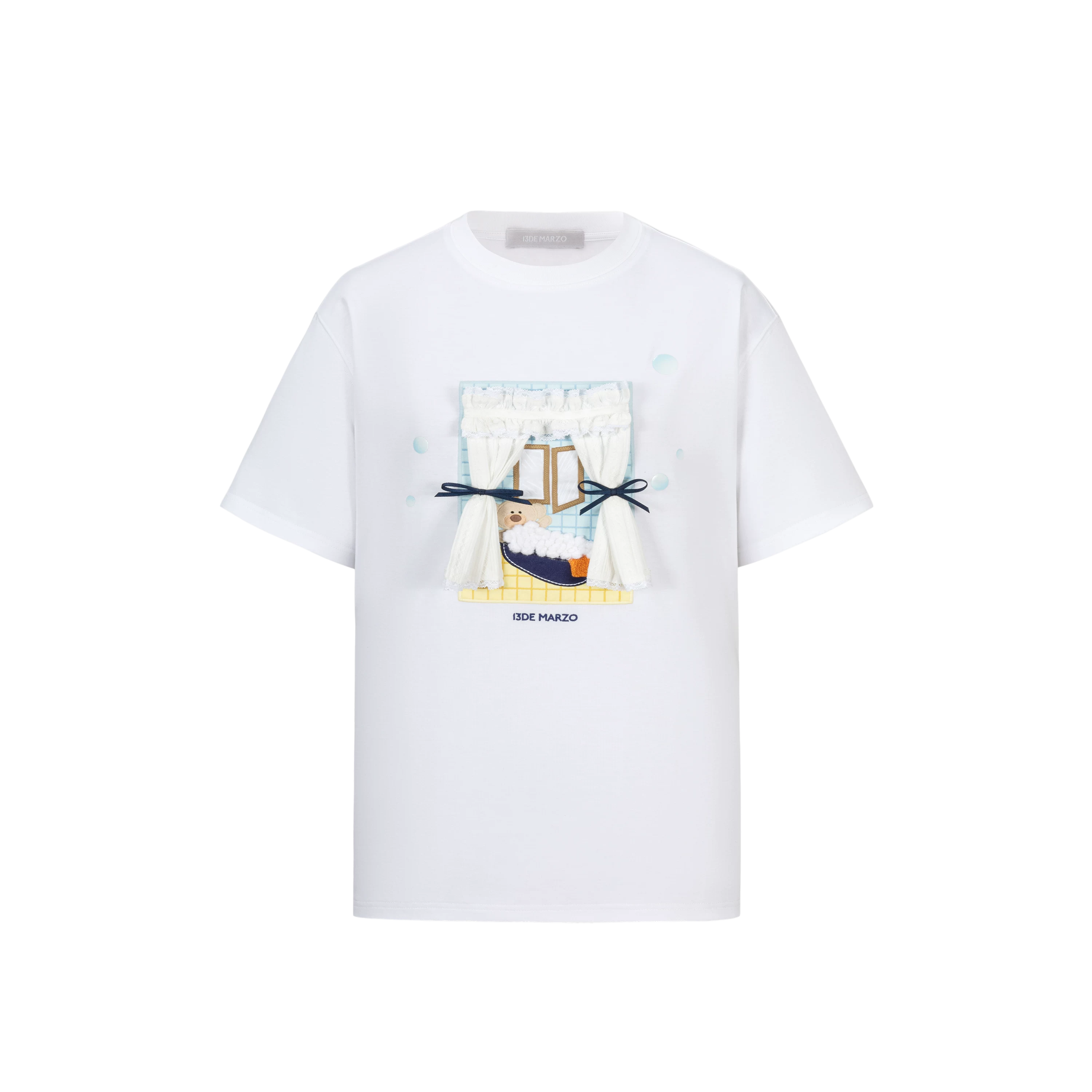 Bear Appliqué T-shirt