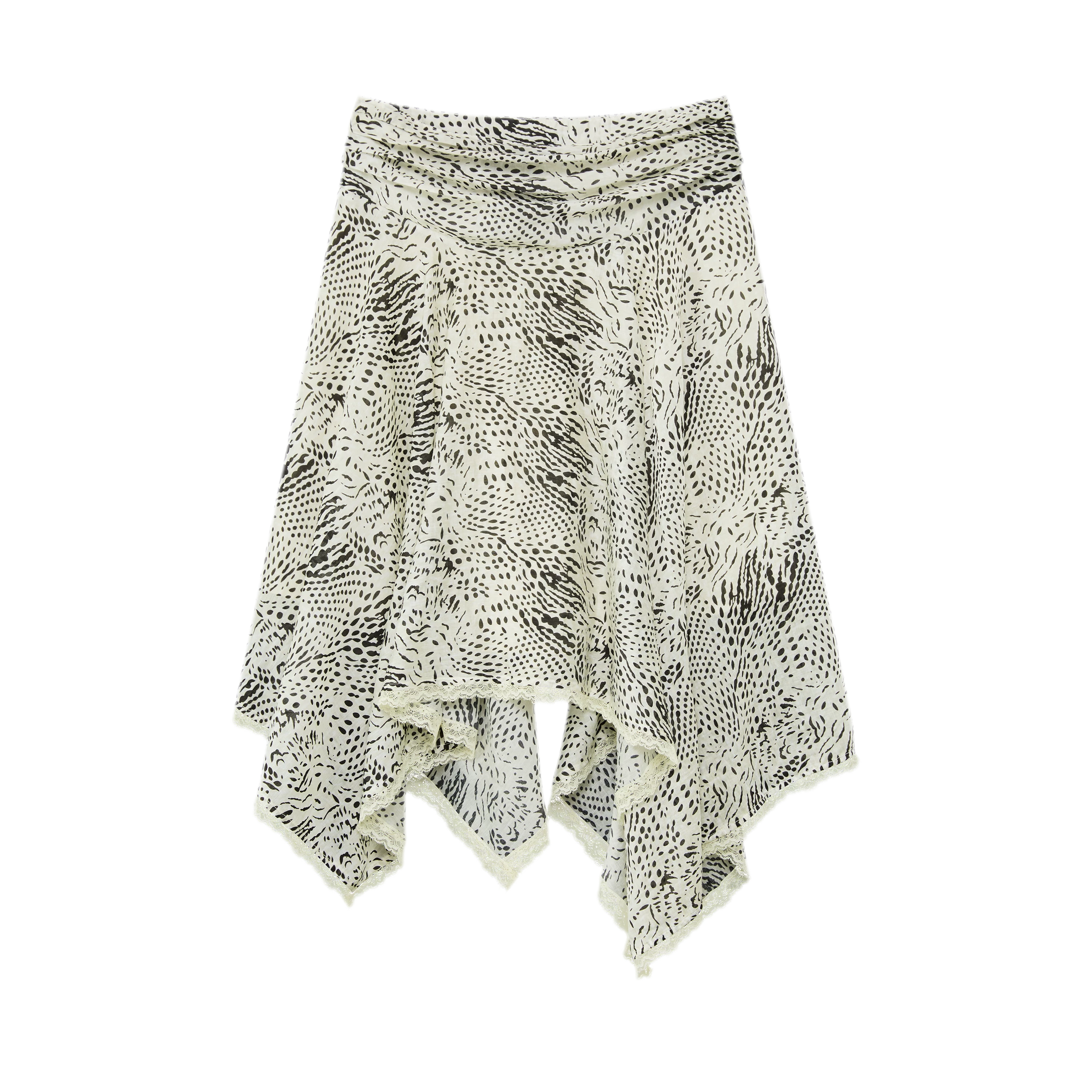 Zebra Lace Skirt
