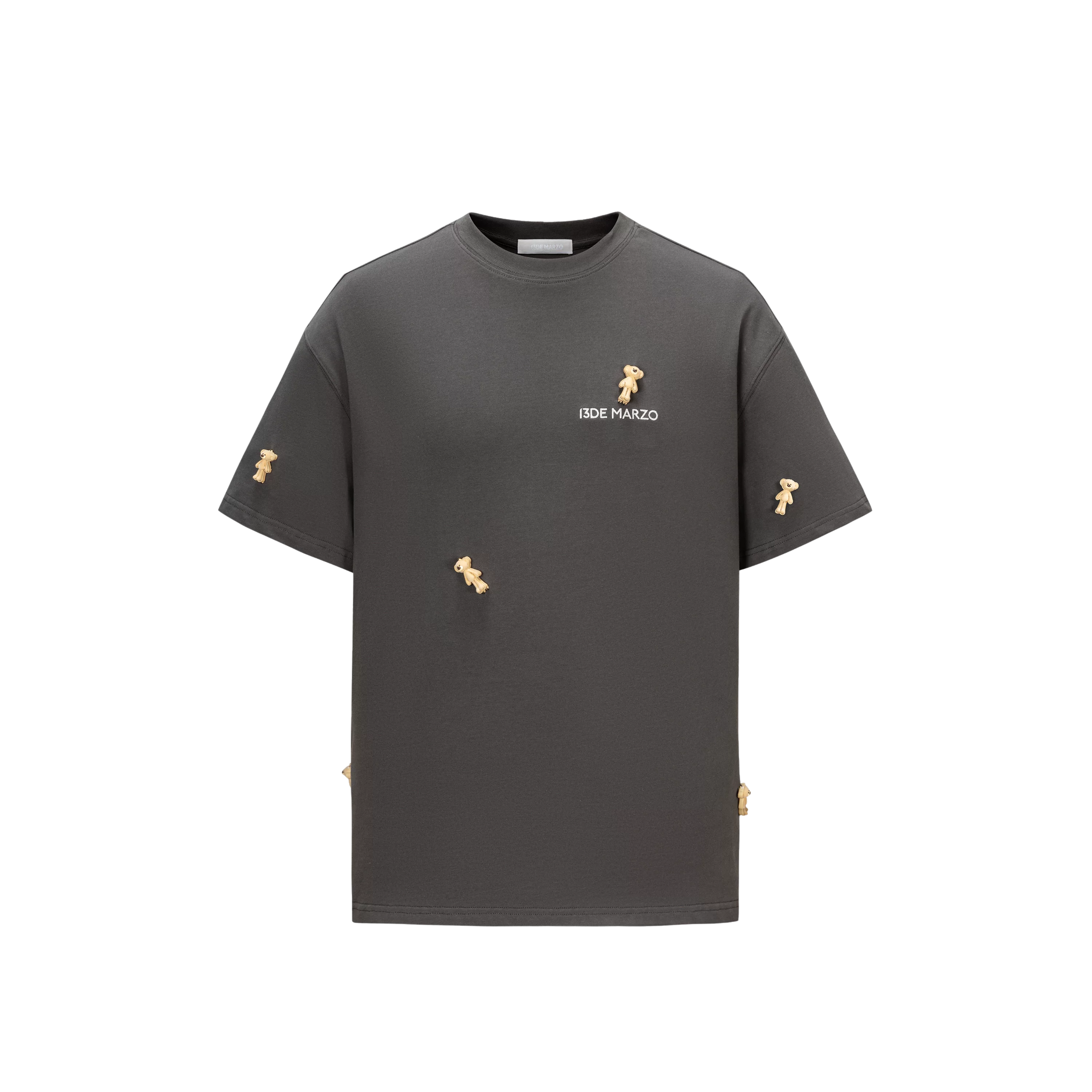 Unisex 2026 Spring/Summer Plush Bear T-Shirt