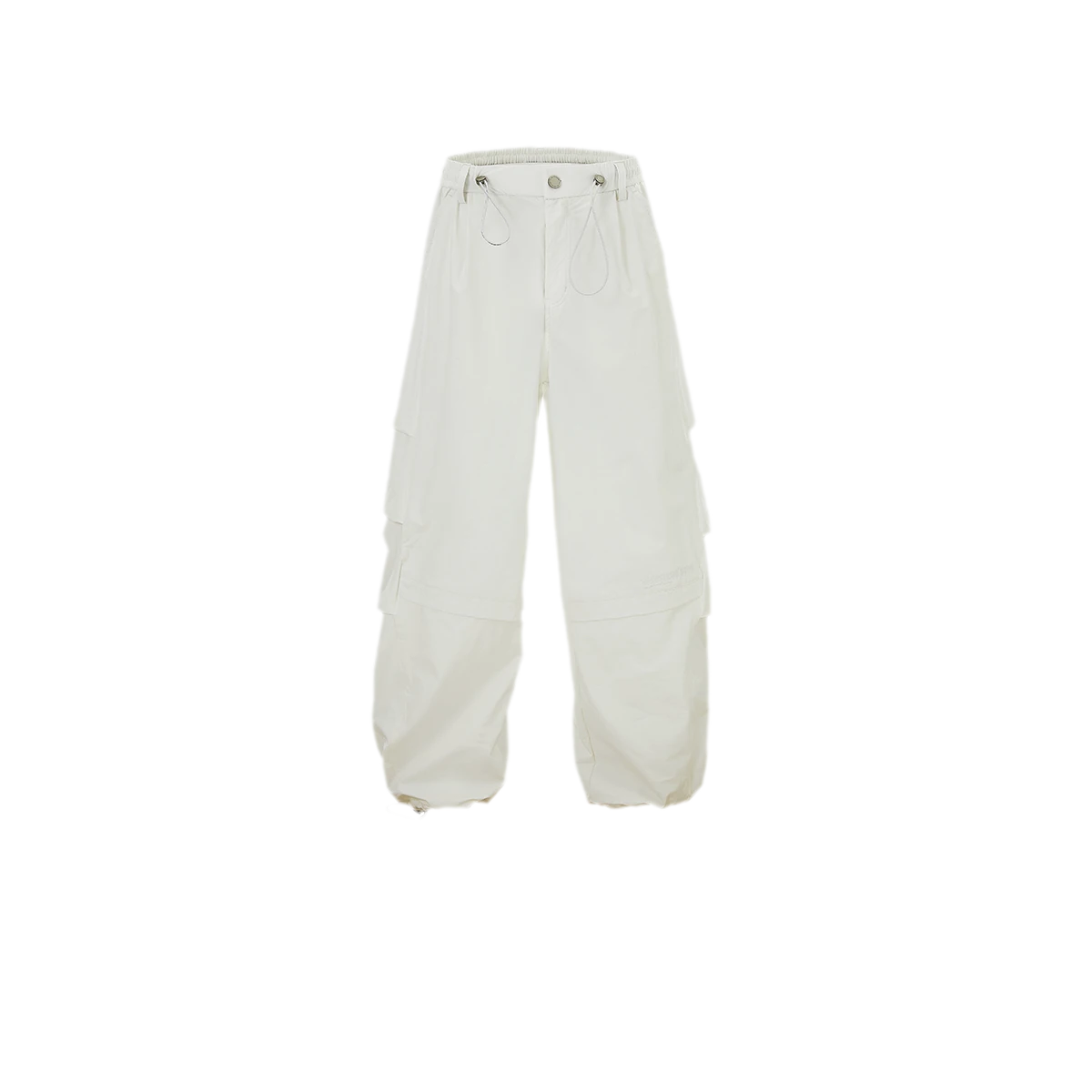 Teflon Wide-Leg Cargo Pants
