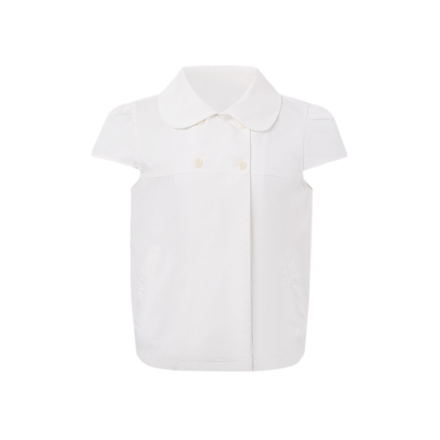 Cotton Double Breasted Shirt